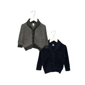 ⭐️ 5/$30 Gap Kids Knit Cardigan Sweater Bundle (2x) size 18-24 Months
